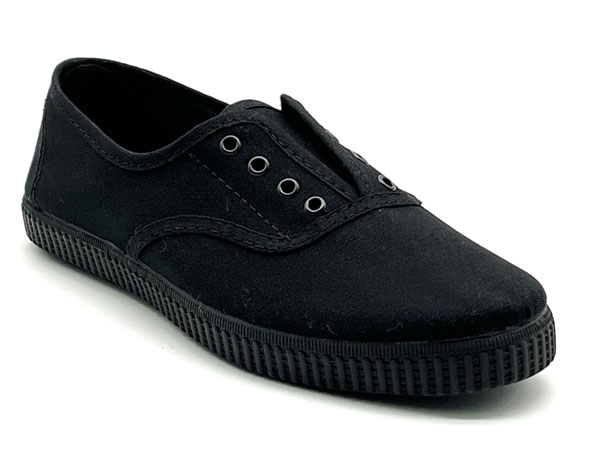 Producto Zapatilla loneta unisex all negro 35/46 Mod Victoria elastico