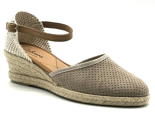 Producto Alpargata cuña Montreal hielo flor 36/41 esparto