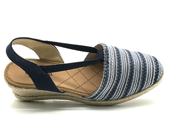 Producto Alpargata cuña Montreal hielo flor 36/41 esparto
