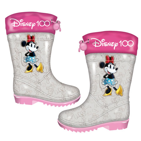 Producto Bota agua niñ@ Minnie gris fuxia 24/25-32/33 Disney 100 años