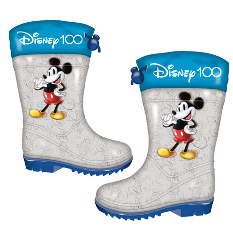 Producto Bota agua niñ@ Mickey gris azul 24/25-32/33 Disney 100 años