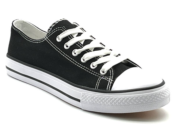 Producto Zapatilla loneta puntera hombre negro 40/45 Rep basket convers