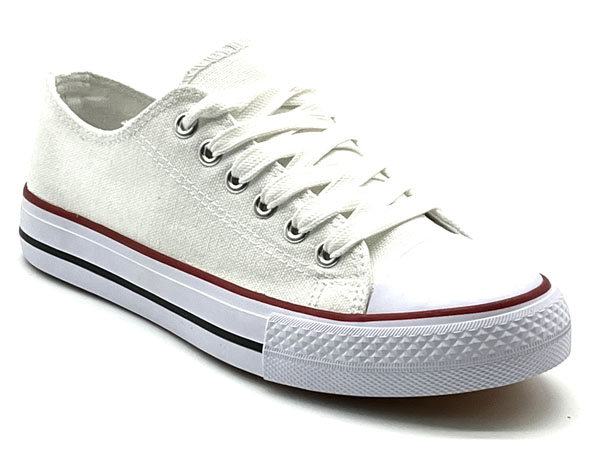 Producto Zapatilla loneta puntera unisex blanco 36/41 Rep basket convers