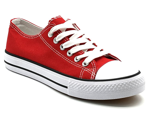 Producto Zapatilla loneta puntera unisex rojo 36/41 Rep basket convers