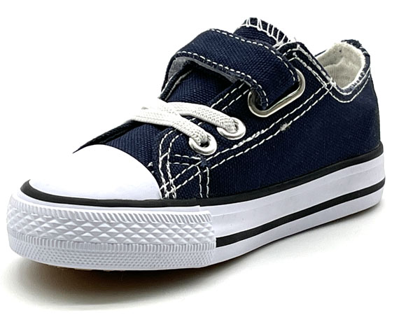 Producto Zapatilla loneta velcro puntera niñ@ marino 20/23 Rep basket convers
