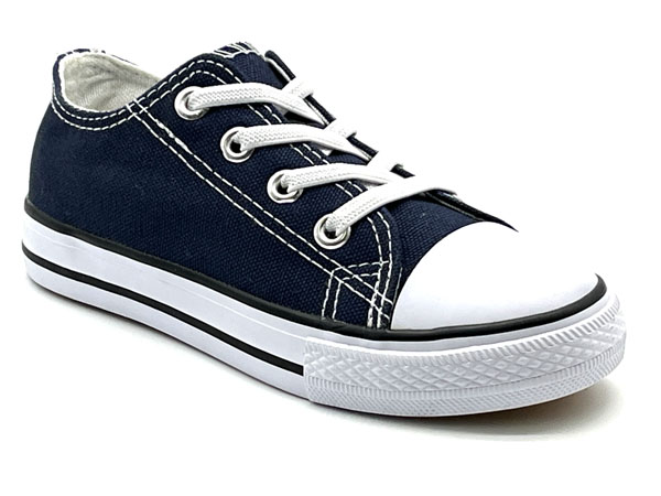 Producto Zapatilla loneta puntera niñ@ marino 24/35 Rep basket convers