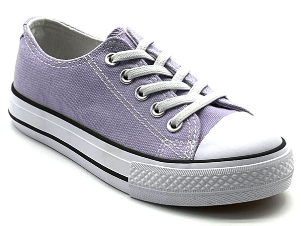 Producto Zapatilla loneta  puntera niñ@ lila 24/35 Rep basket convers