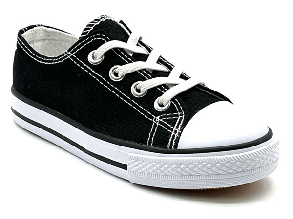 Producto Zapatilla loneta  puntera niñ@ negro 24/35 Rep basket convers