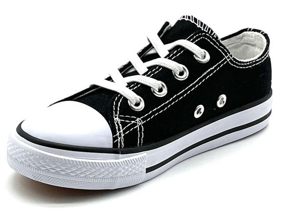 Producto Zapatilla loneta  puntera niñ@ negro 24/35 Rep basket convers