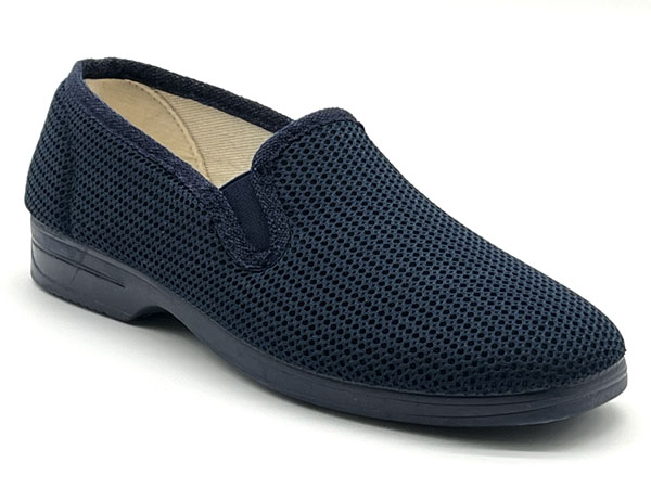 Producto Zapatilla hombre rejilla algodón marino 39/46 Anatómica